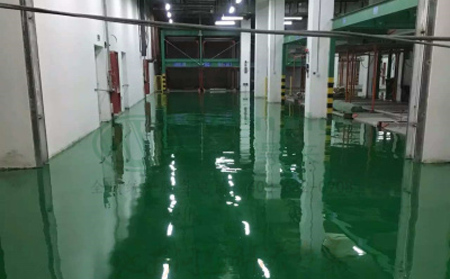 11月托里托里环氧地坪施工高峰来袭，梦得来化工多项目同步推进保交付